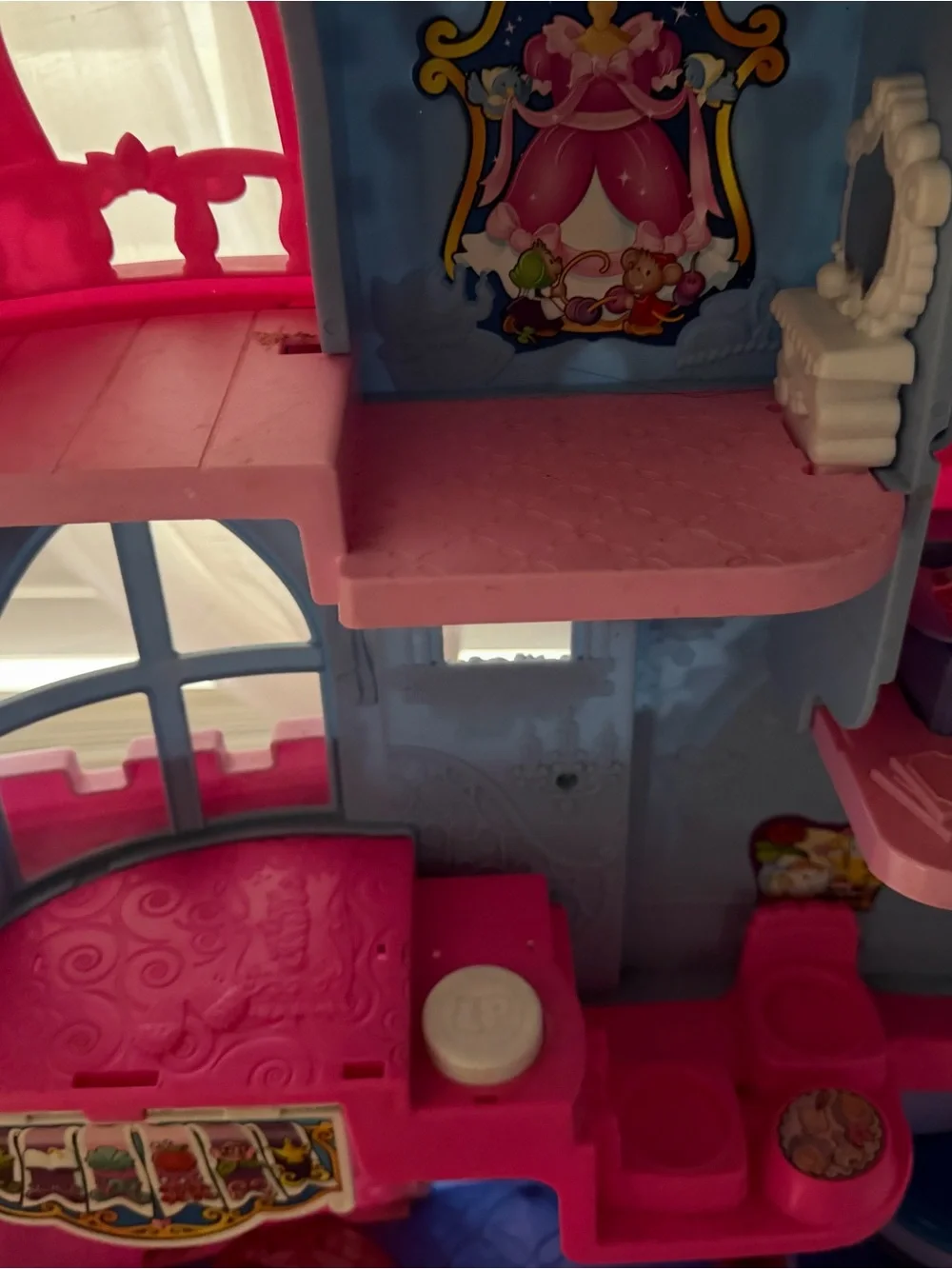 Fisher Price Disney Princess Magical Wand Palace Little People CASTLE ONLY!